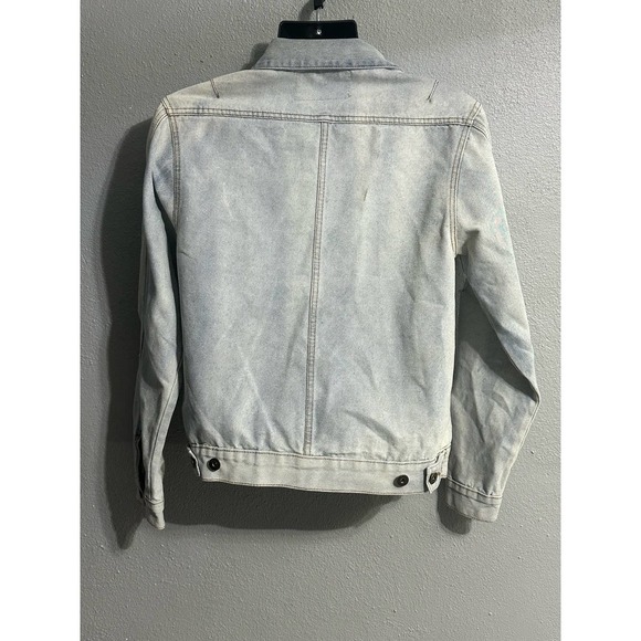 Trademark brooklyn Denim  jacket size Small Light Wash Denim - Picture 2 of 5